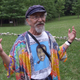 Dr. Ivan Stang wearing a J.R. “Bob” Dobbs t-shirt.